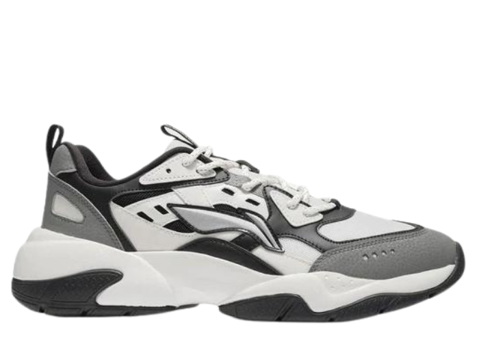Li-Ning Sport Leisure Low Grey Black - AGCR477-2 Raffles & Where